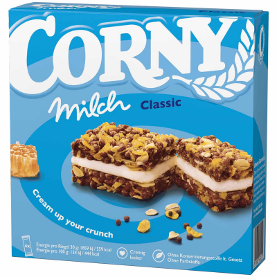  Corny Classic Milch 4x30g 