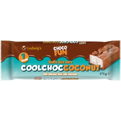  Choco Fun Coolchoc Coconut Bars 7x25g 