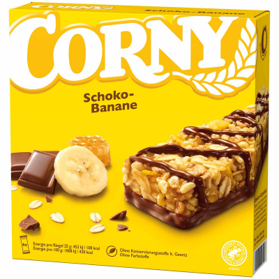  Corny Classic Schoko-Banane 6x25g 