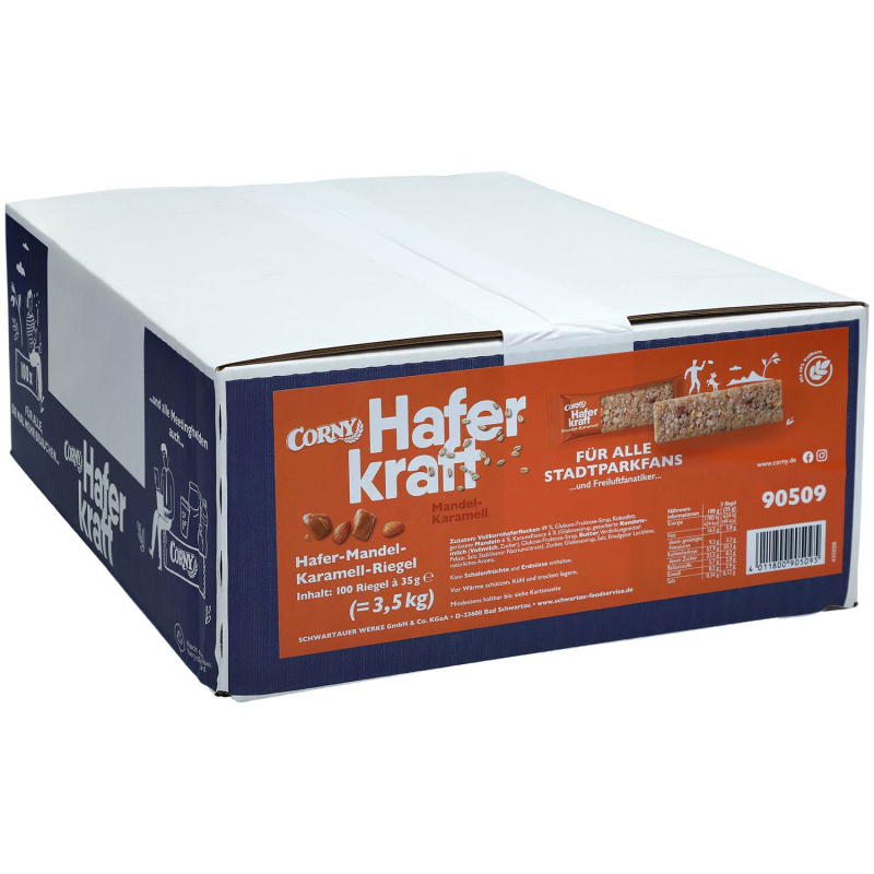  Corny Haferkraft Mandel-Karamell 100x35g 