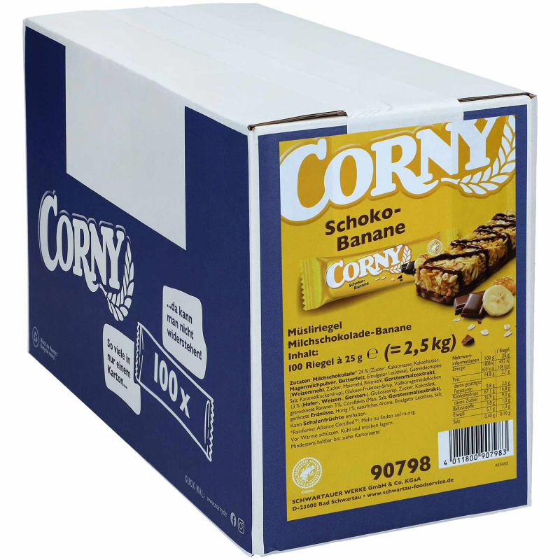  Corny Classic Schoko-Banane 100x25g 