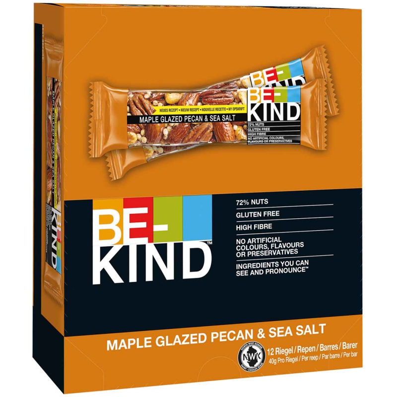  BE-KIND Maple Glazed Pecan & Sea Salt 40g 