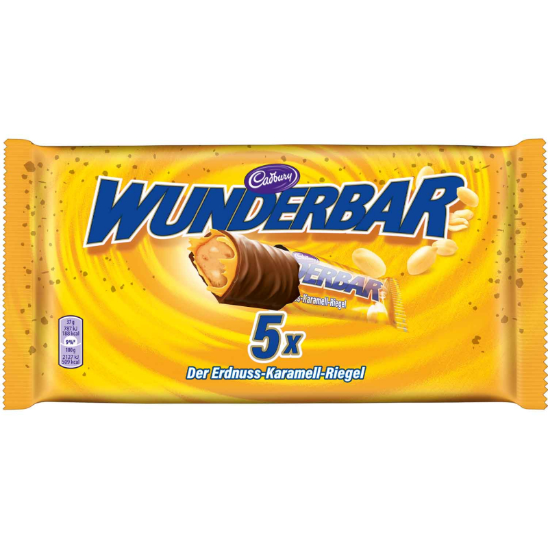  Cadbury Wunderbar 5x37g 