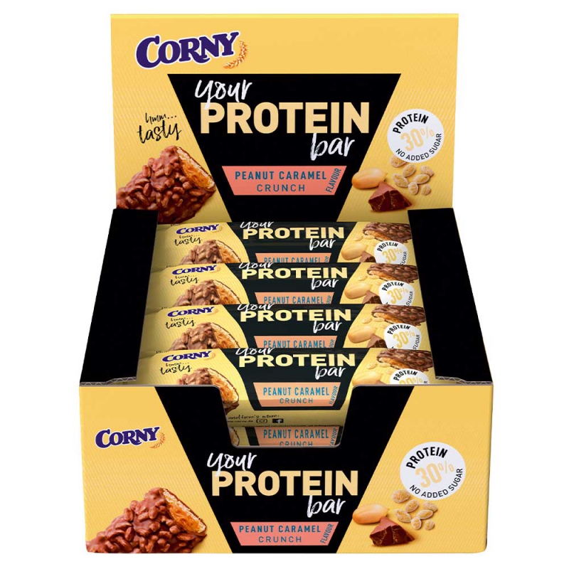  Corny your Protein bar Peanut Caramel Crunch 45g 