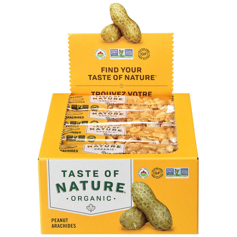  Taste of Nature Organic Peanut Bio 40g 