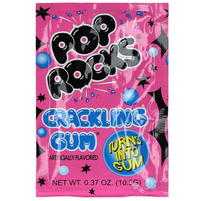  Pop Rocks Crackling Gum 10,5g 