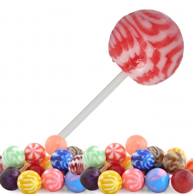  Original Gourmet Lollipop Bubble Gum 31g 