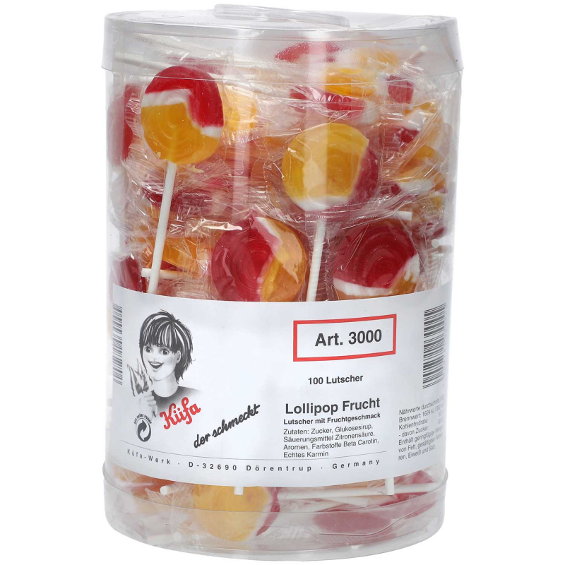  Küfa Lollipop Frucht 100er 