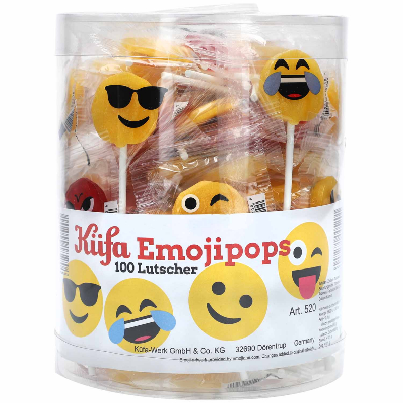  Küfa Emojipops 100er 