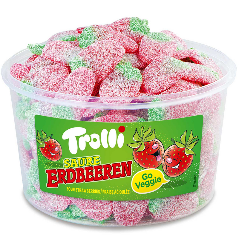  Trolli Saure Erdbeeren 150er 